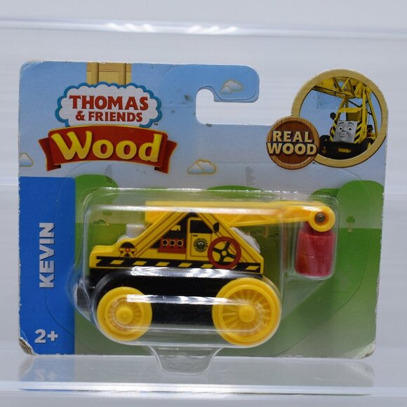 Thomas & Friends Other - Kevin Yellow Crane - Thomas & Friends Wooden Railway Series Real Wood Tr…